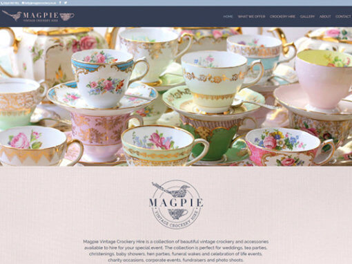 Magpie Vintage Crockery Hire