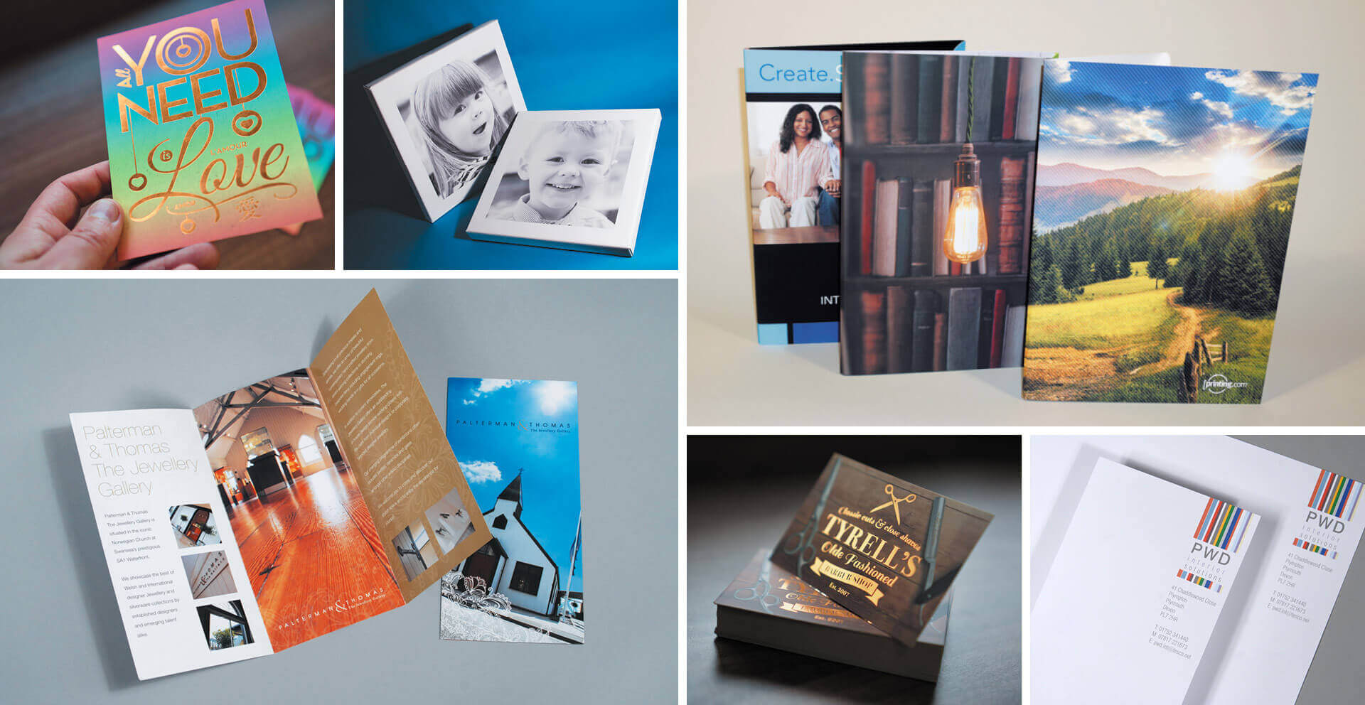 Nettl Design Studio examples of printed materials