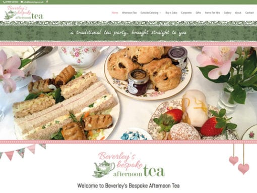 Beverley’s Bespoke Afternoon Tea