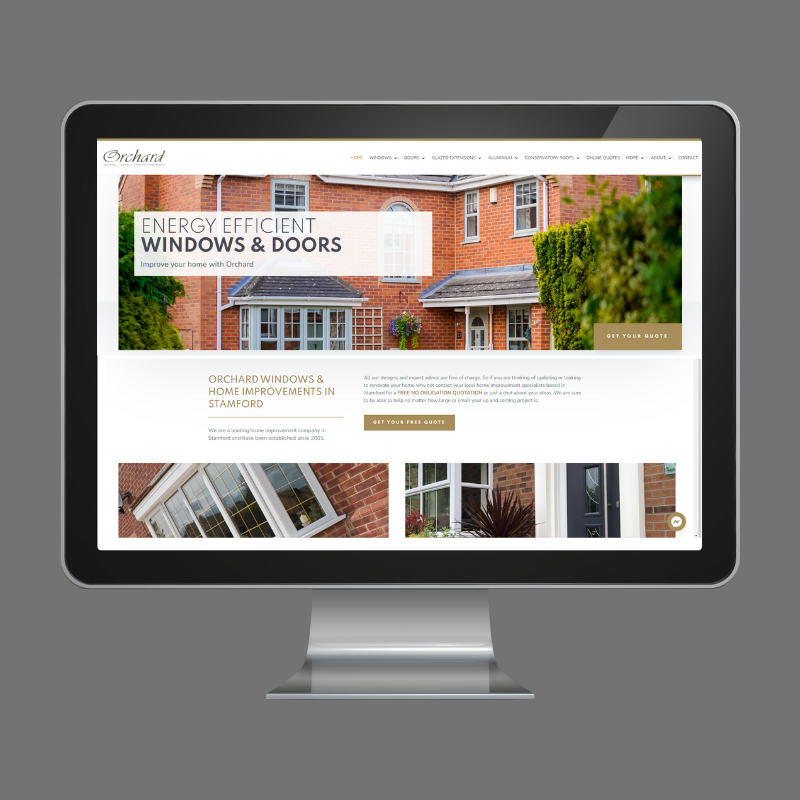Orchard Home Improvements - website