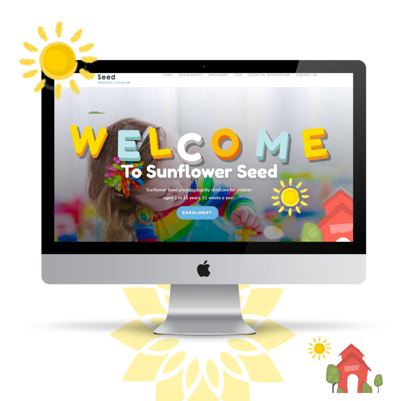 Web Design -Sunflower Seed Nursery