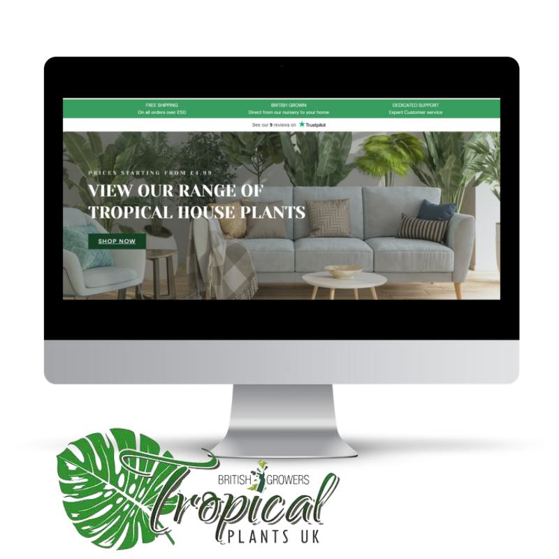 Tropical Plants UK Website